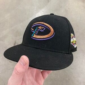 Arizona Diamond New Era 59Fifty Fitted MLB Baseball Hat Size 6 7/8